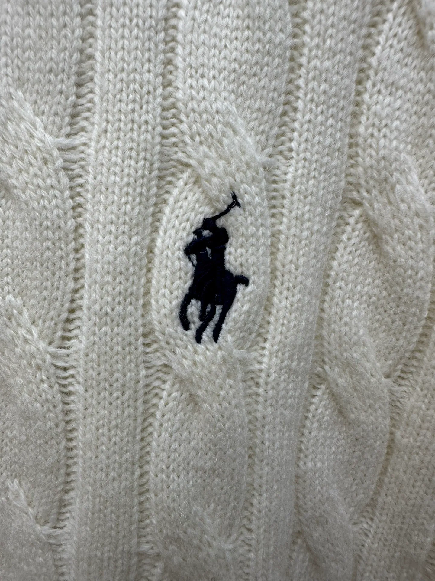 🅿️520 Polo Ralph Lauren 25ss solid color stand collar half zipper long sleeve sweater Size: S M L XL
